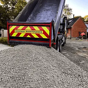differet angle of highway maintenance lorry