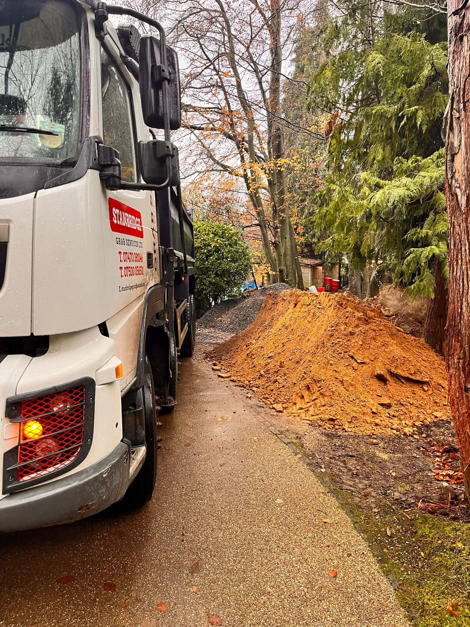 grab lifting material